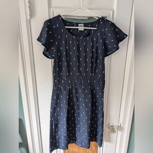 Vero Moda Blue Anchor Dress